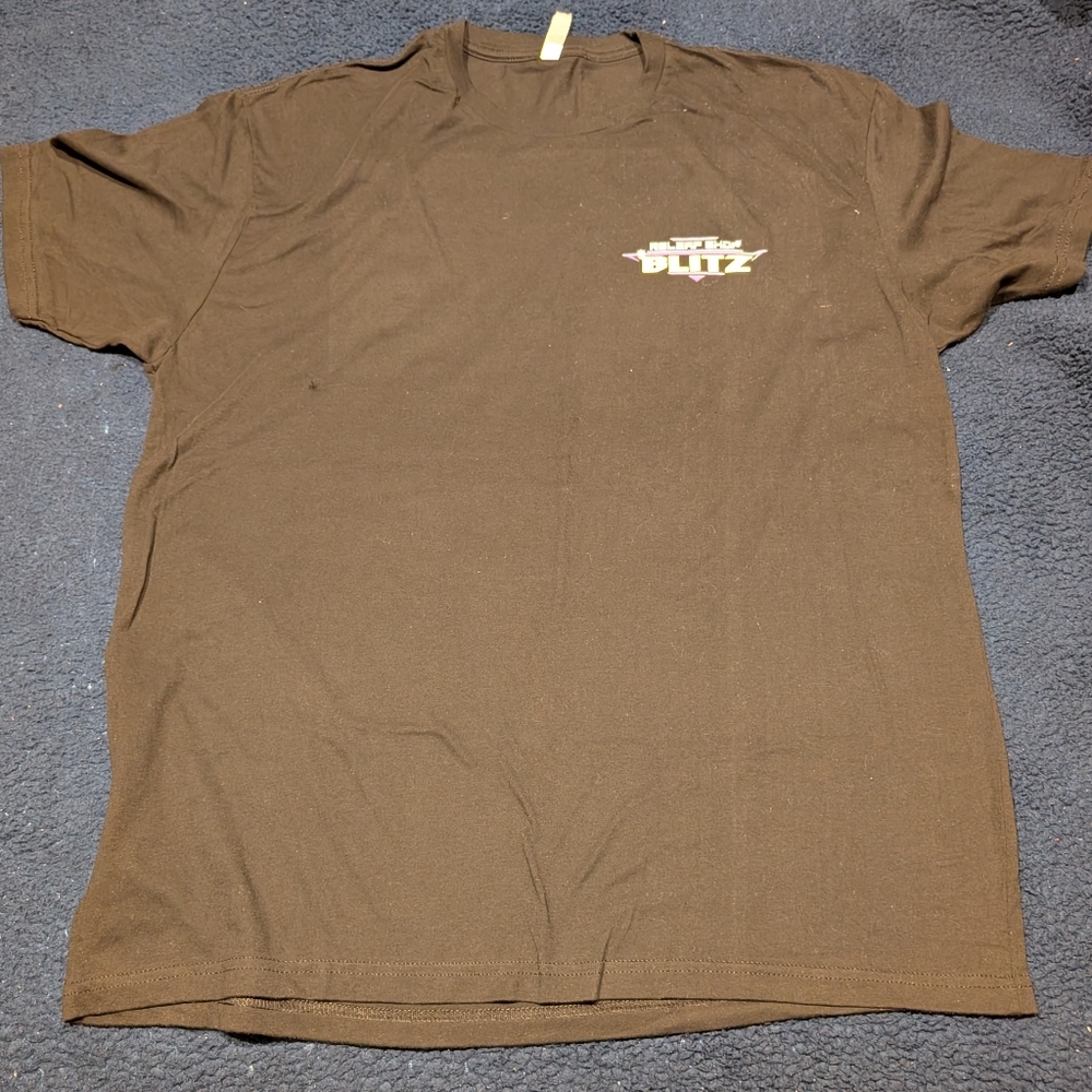 'Peake Releaf' Cannabis Brand Blitz Tee 2024 (Black) Large